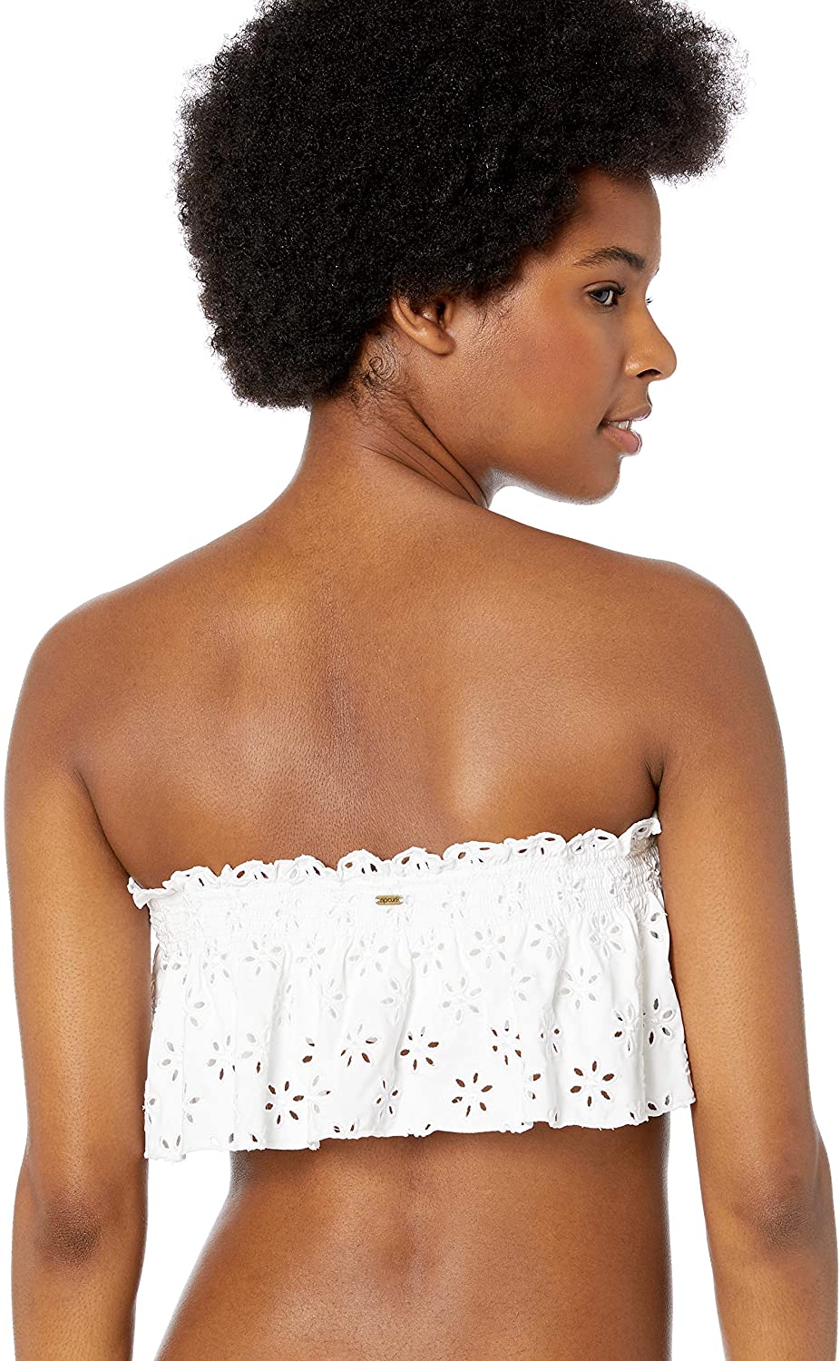 Rip Curl Women's Designer Surf Flounce Bandeau Bikini Top