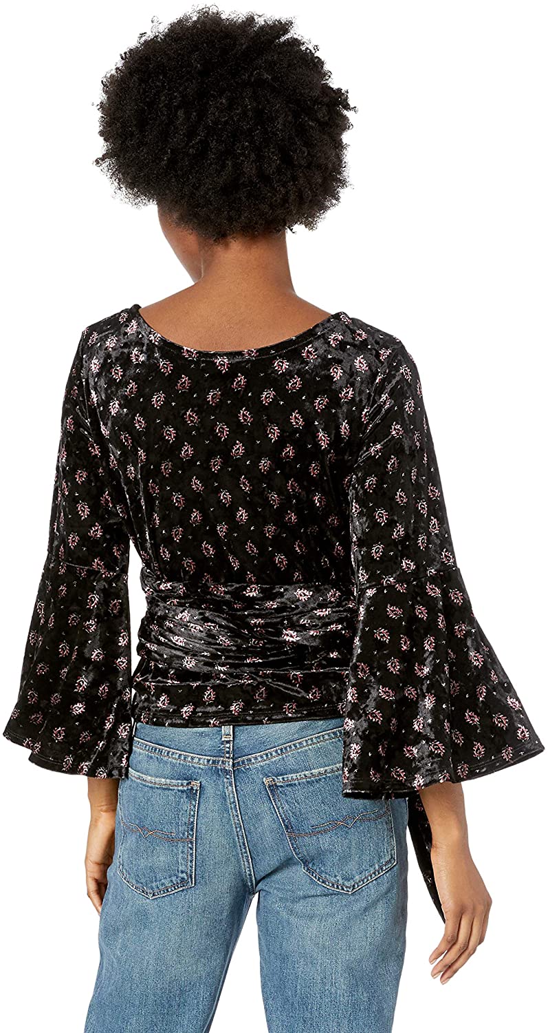 Billabong Women's Embrace It Crushed Velvet Top