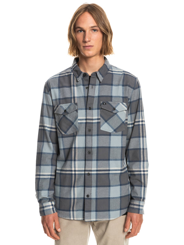 Quiksilver Men's Baro Stretch Long Sleeve Shirt, Small, Citadel Drayman Quiksilver Men's Baro Stretch Long Sleeve Shirt, Small, Citadel Drayman