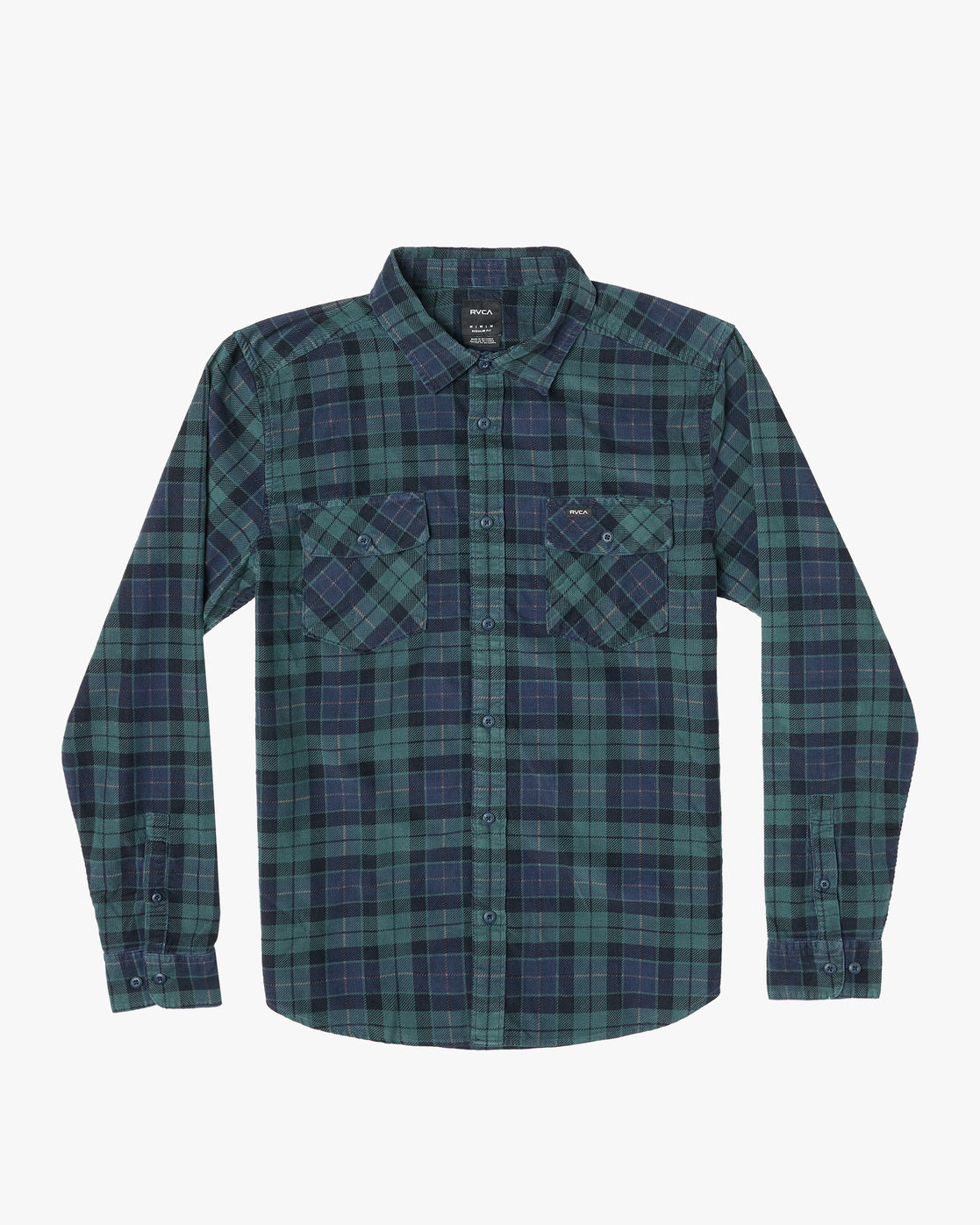 RVCA Jungen Blues Walk Cord Flanellhemd