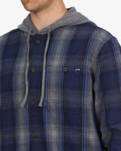 Billabong Men's Baja Long Sleeve Flannel Shirt