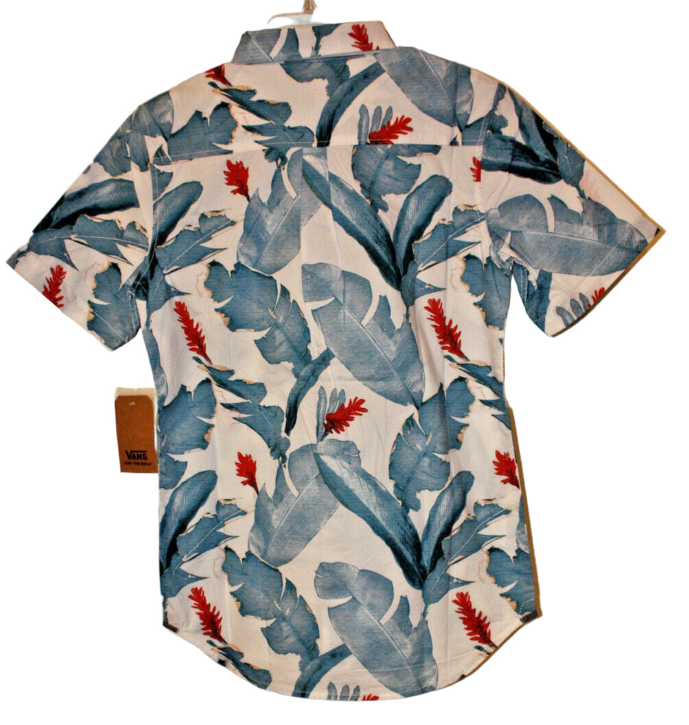 Vans Bonsai Kurzarm-Button-Down-Hemd für Jungen