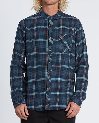 Billabong Men's Freemont Flannel Long Sleeve Shirt