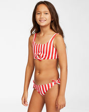 Load image into Gallery viewer, Billabong Girl&#39;s Free Babe Knotted Tank 2 Piece Bikini Set