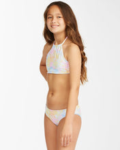Load image into Gallery viewer, Billabong Girl&#39;s On A Rainbow High Neck 2 Piece Bikini Set