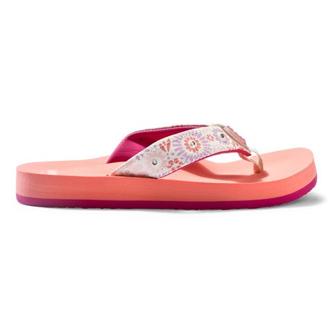 Reef Girl's Little Ahi LED Light Up Strap Sandals