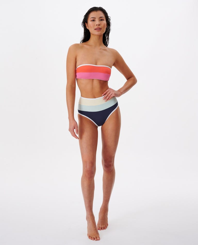 Rip Curl Women's Heat Wave Good Hi Rise Bikini Bottom