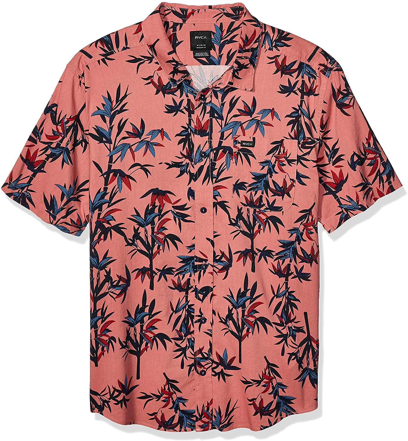 RVCA Men's Bamboozled Button-Up Shirt