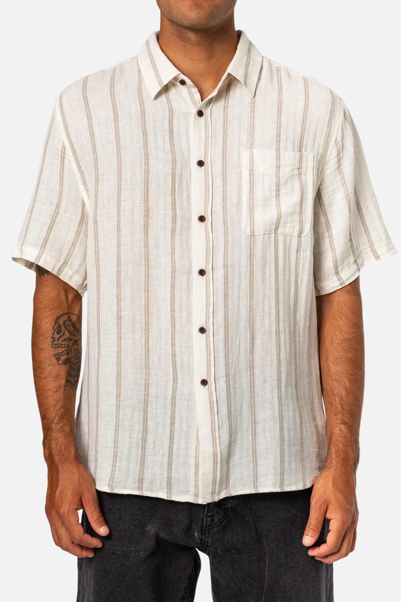 Katin Mens Alan Short Sleeve Button Up Shirt