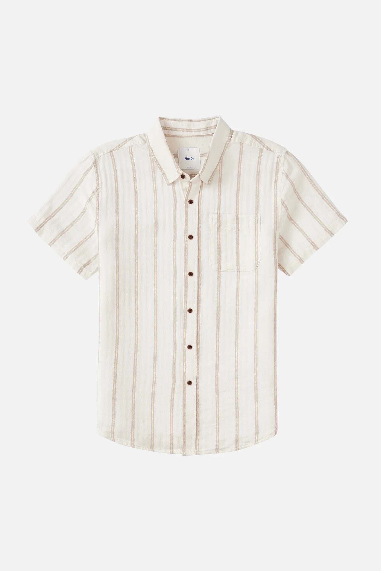 Katin Mens Alan Short Sleeve Button Up Shirt