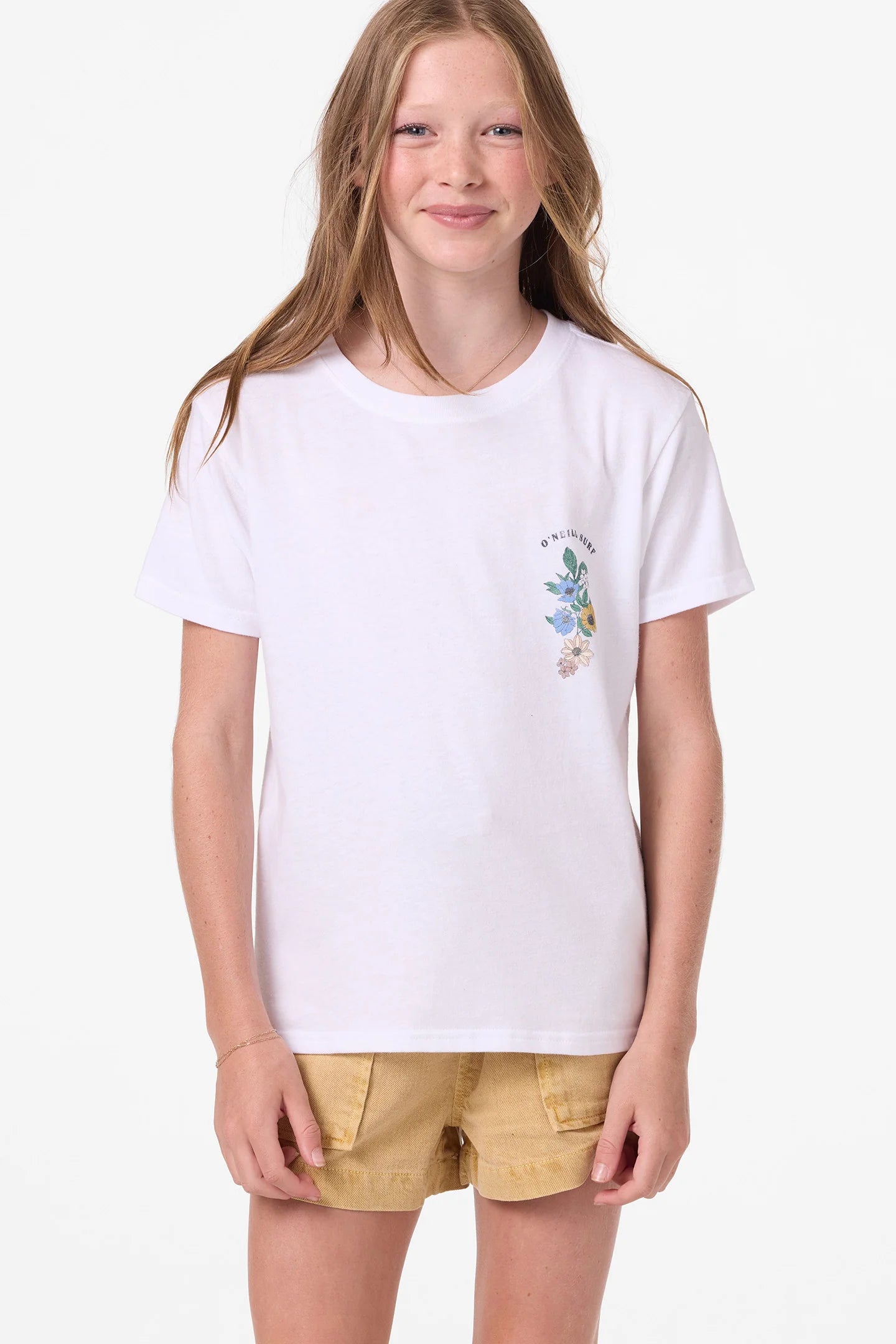 O'Neill Girl's Angie Short Sleeve T-Shirt