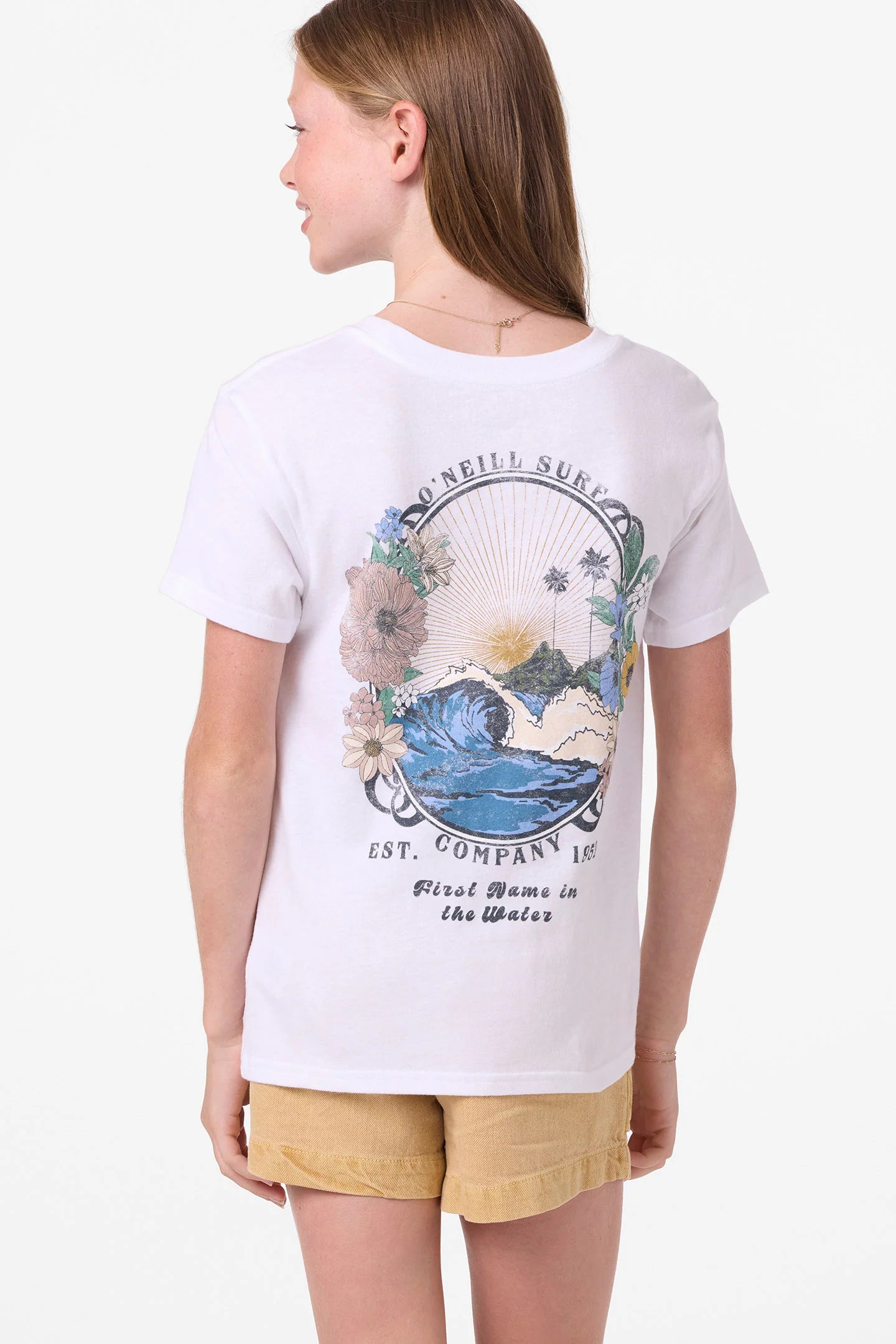 O'Neill Girl's Angie Short Sleeve T-Shirt