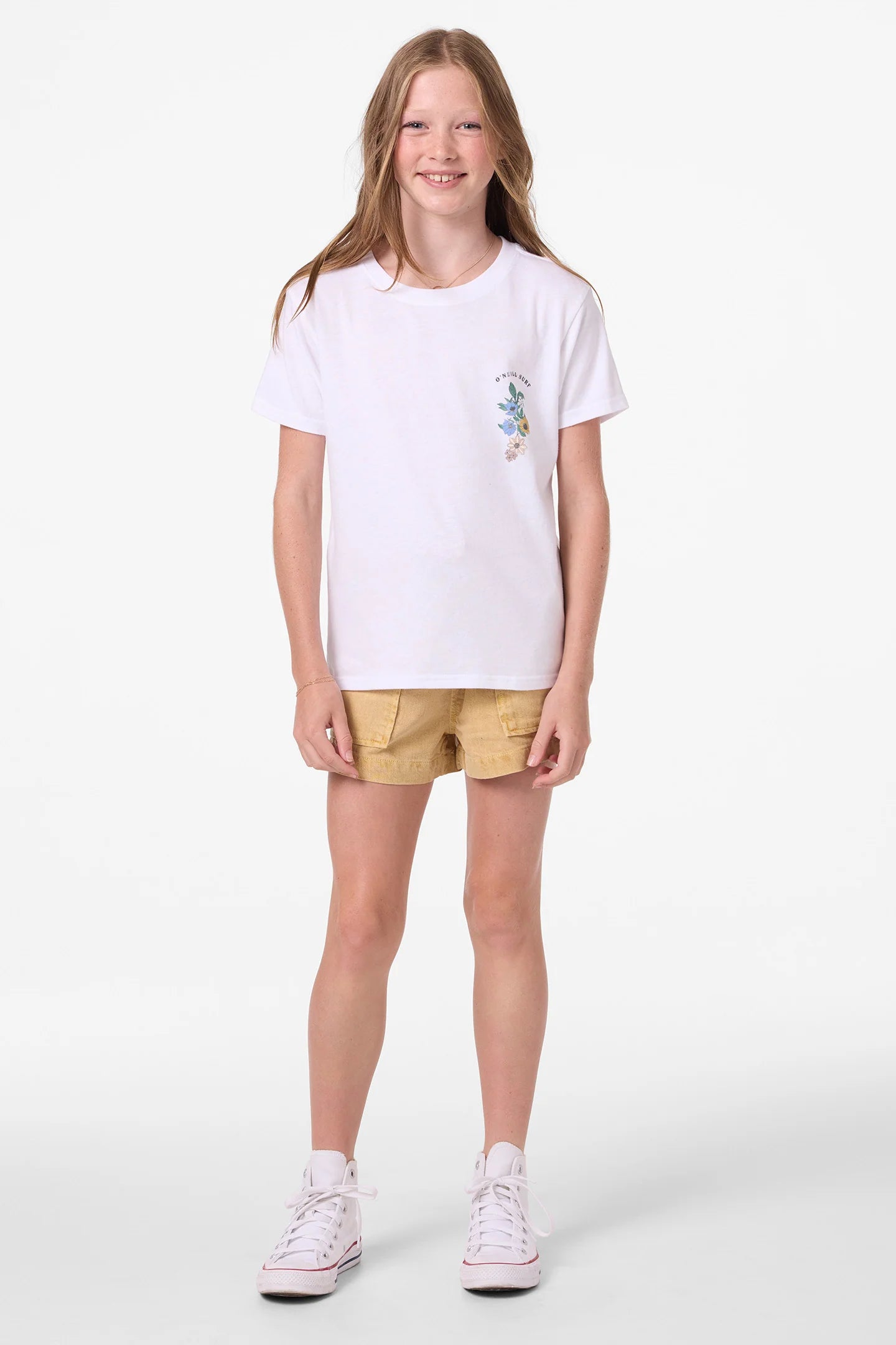 O'Neill Girl's Angie Short Sleeve T-Shirt