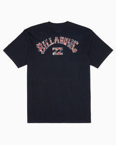 Billabong Boy's Arch Fill Short Sleeve T-Shirt