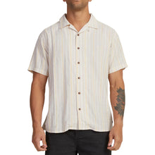 Load image into Gallery viewer, RVCA Mens Beat Stripe Short Sleeve Shirt