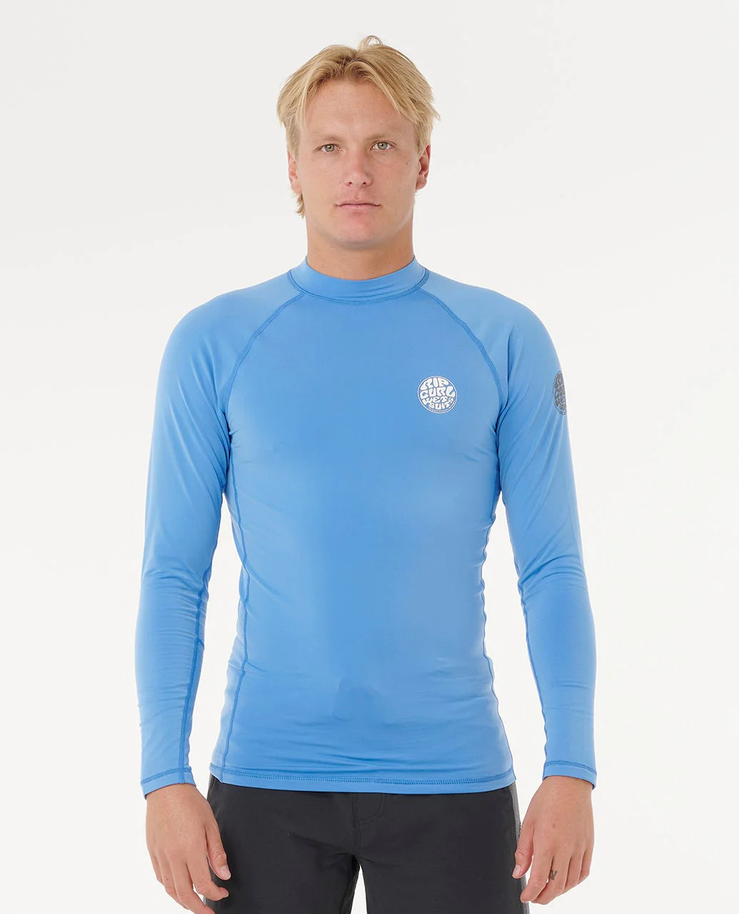 Rip Curl Mens Icon UPF Brushed Long Sleeve Rashguard