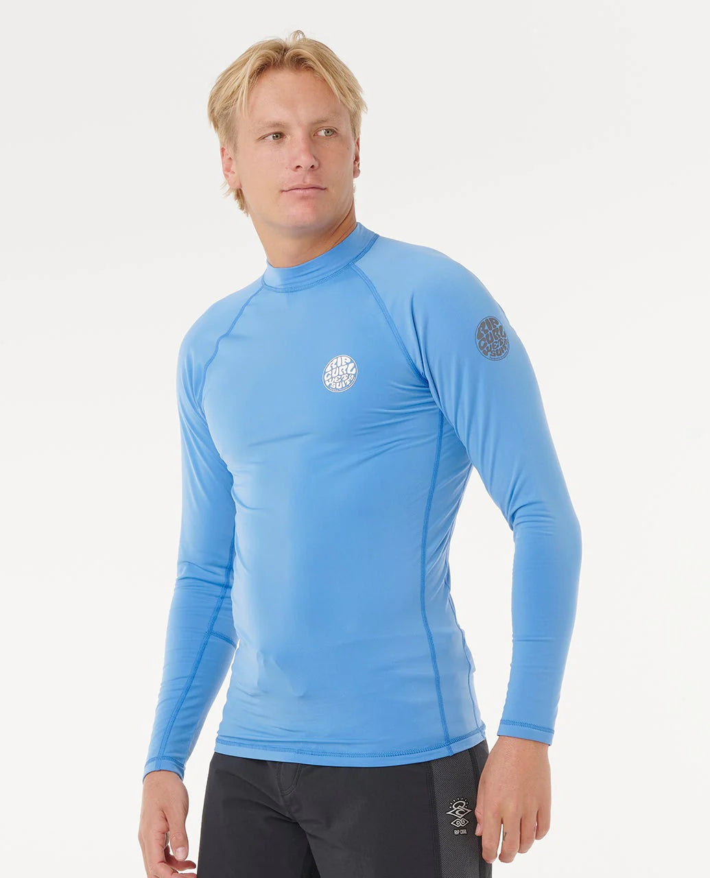 Rip Curl Mens Icon UPF Brushed Long Sleeve Rashguard