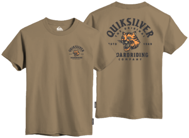 Quiksilver Boys Tiger Short Sleeve T-Shirt