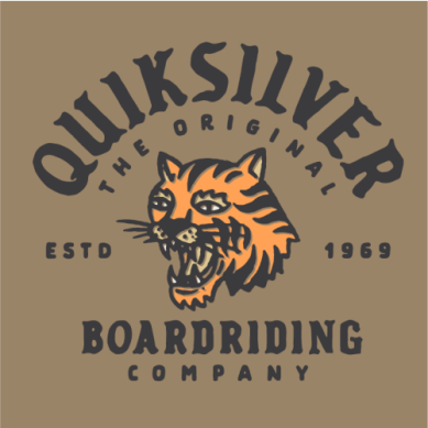Quiksilver Boys Tiger Short Sleeve T-Shirt