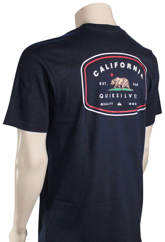 Quiksilver Mens CA Republic Short Sleeve T-Shirt