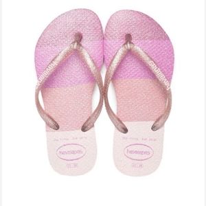 Tongs Havaianas Slim Pallete Glow pour fille