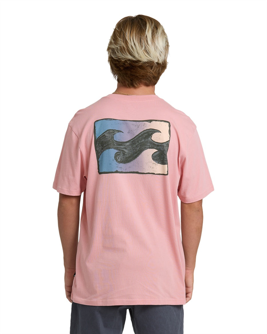 Billabong Men's Crayon Wave Premium Short Sleeve T-Shirt