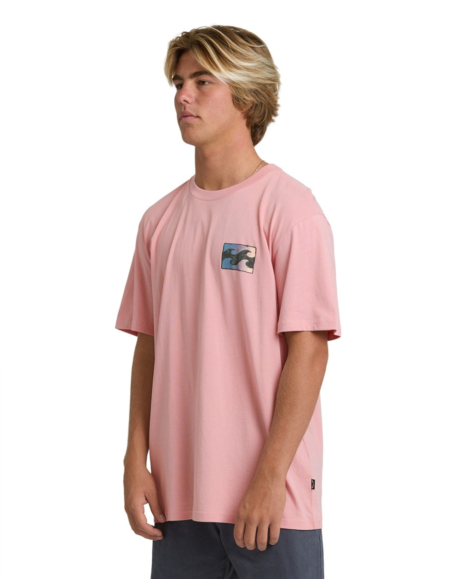 Billabong Men's Crayon Wave Premium Short Sleeve T-Shirt