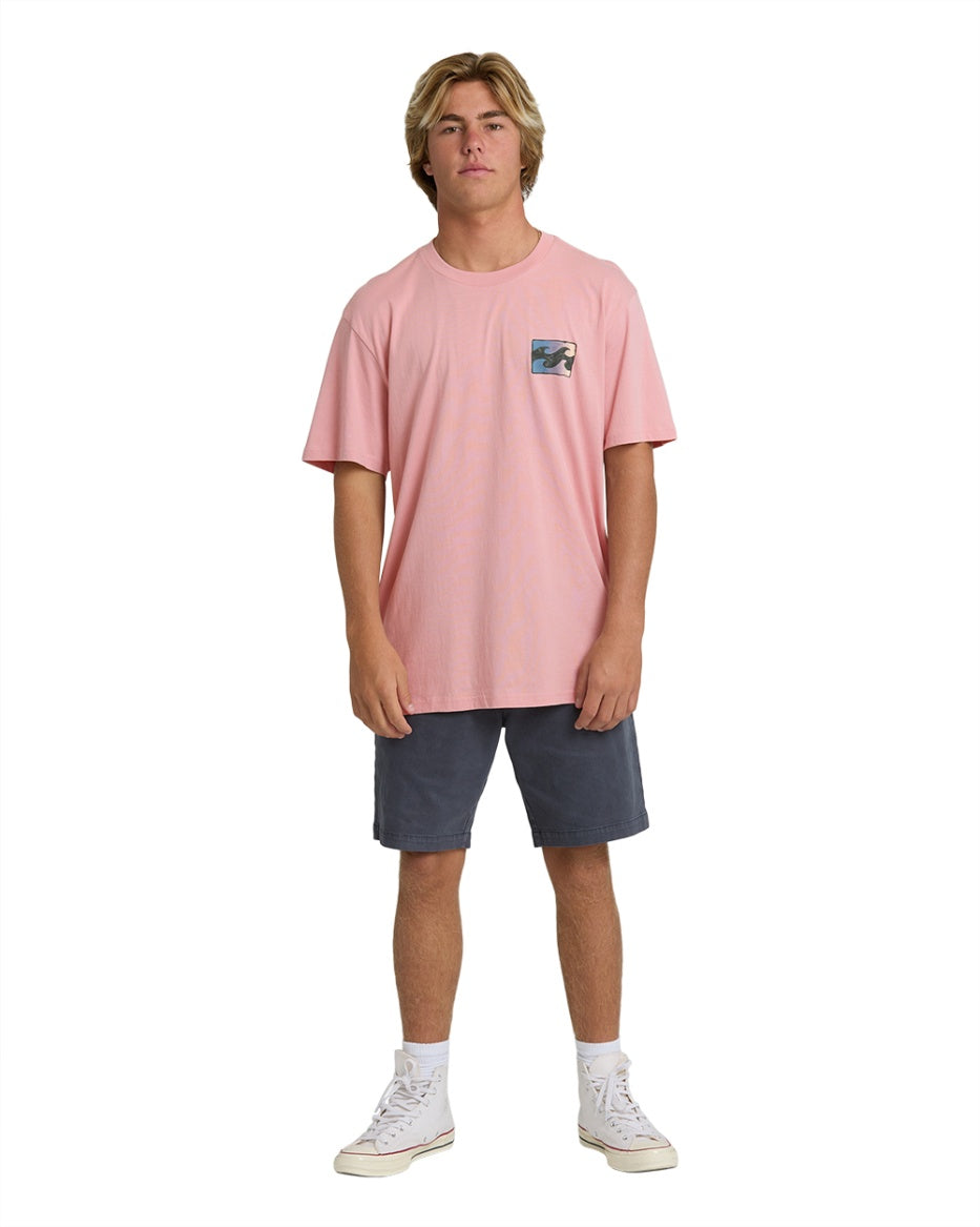 Billabong Men's Crayon Wave Premium Short Sleeve T-Shirt