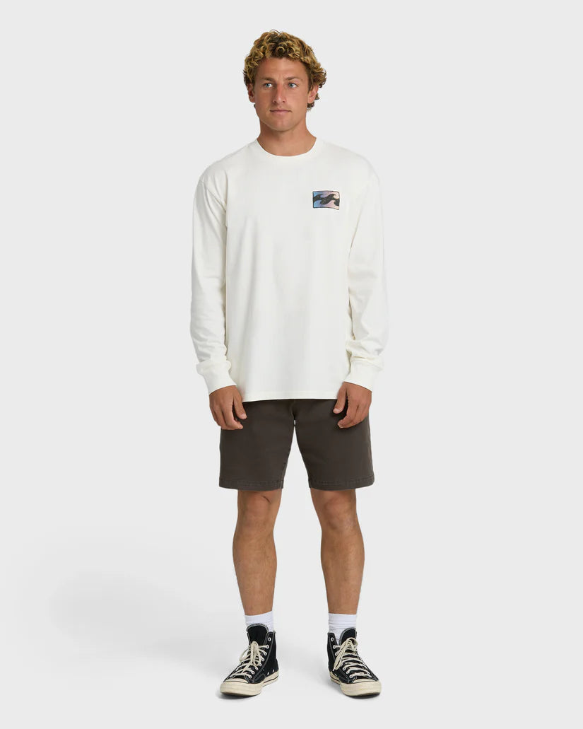 Billabong Men's Crayon Wave Premium Short Sleeve Knit T-Shirt