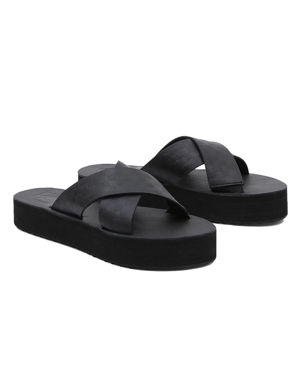 Reef Womens Cross Step Mega Platform Sandals