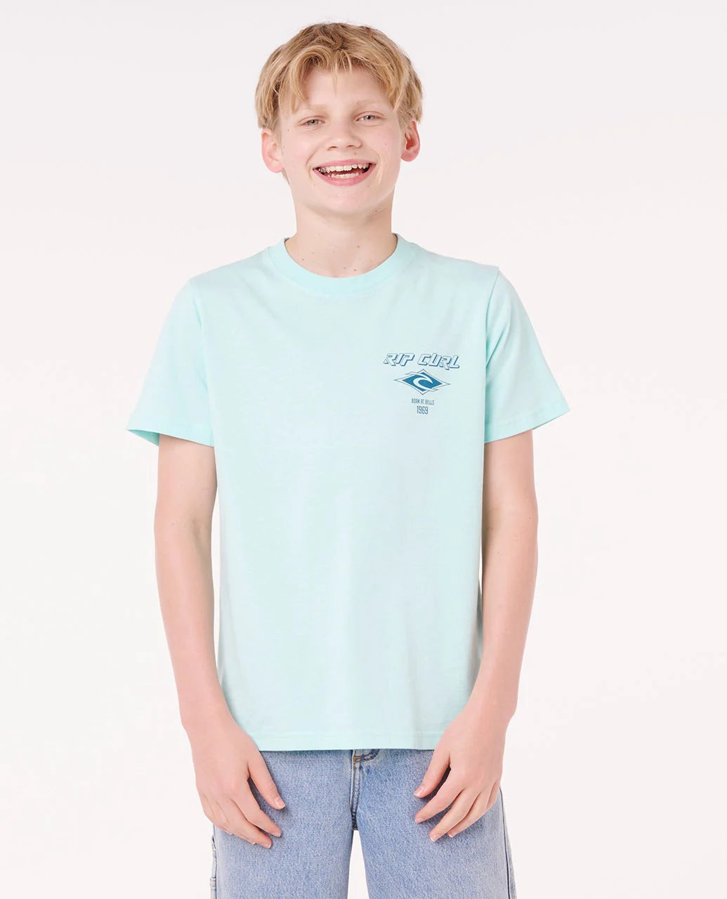 Rip Curl Boys Fadeout Icon Short Sleeve T-Shirt