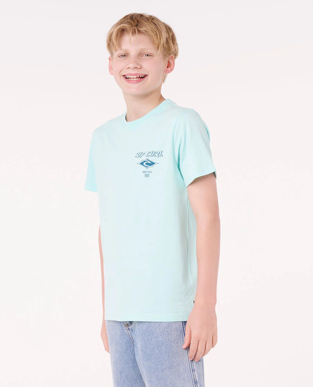 Rip Curl Boys Fadeout Icon Short Sleeve T-Shirt