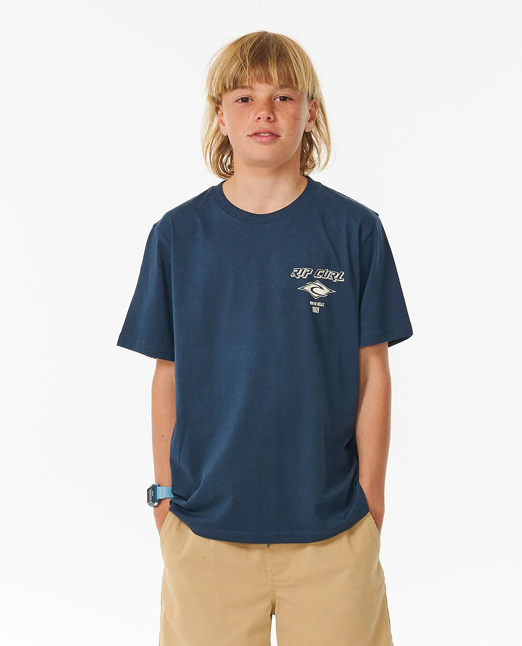 Rip Curl Boys Fadeout Icon Short Sleeve T-Shirt