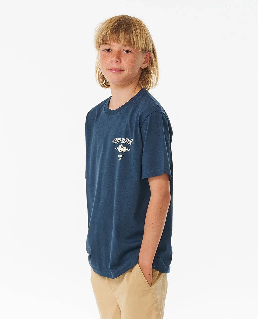 Rip Curl Boys Fadeout Icon Short Sleeve T-Shirt