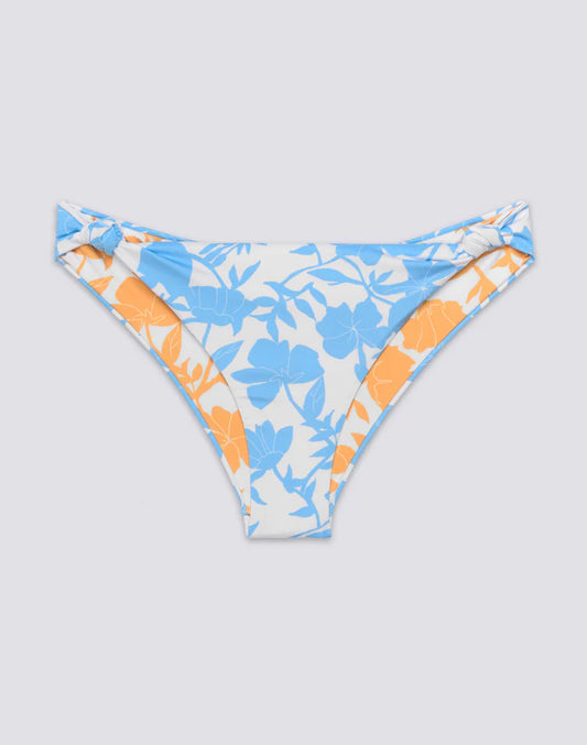 Sundek Women's Giselle - Fixed Waist Bikini Bottoms With Patchy Flowers Print