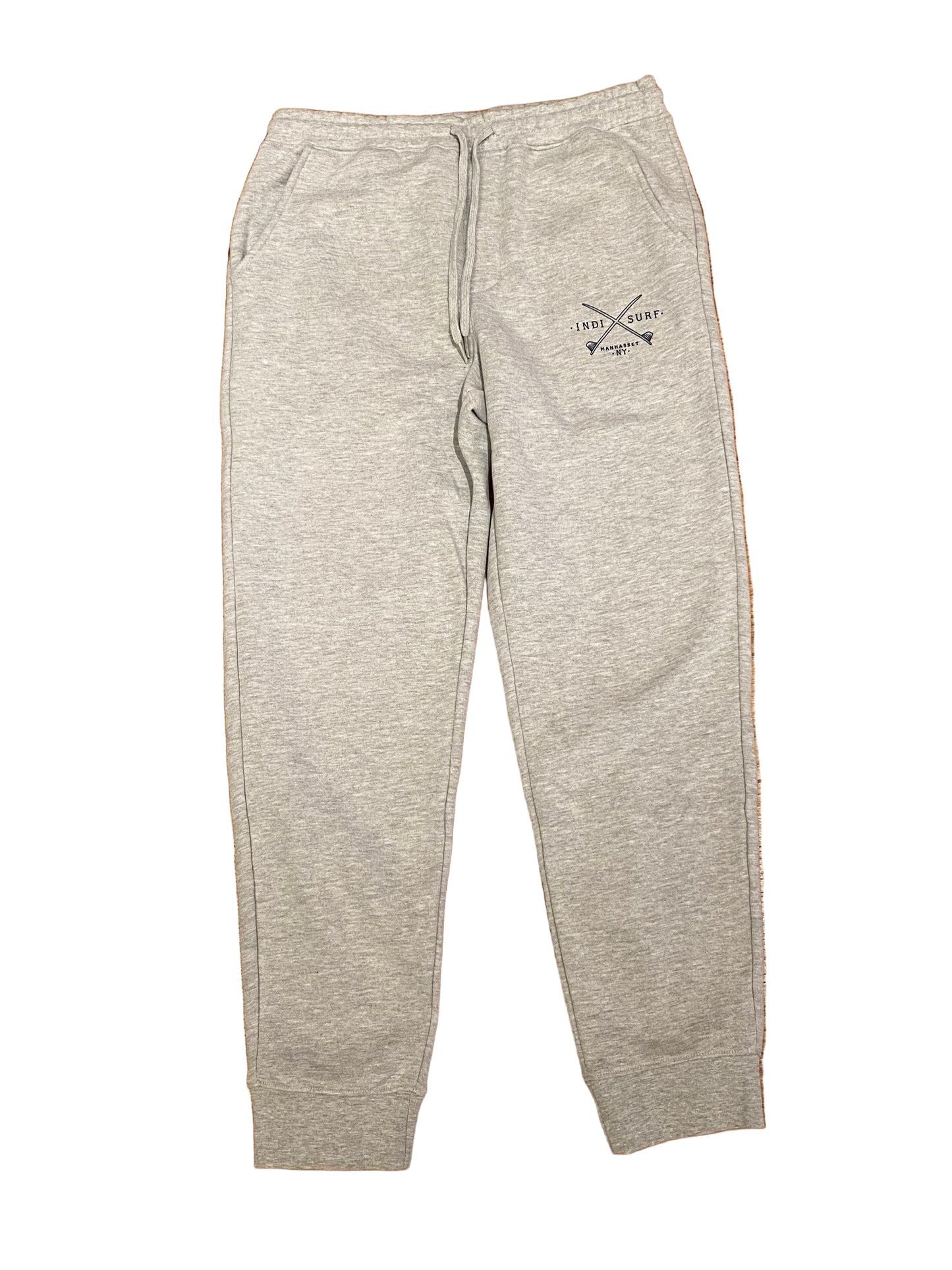 Indi Surf Men's Sweatpants Grey/Navy Logo