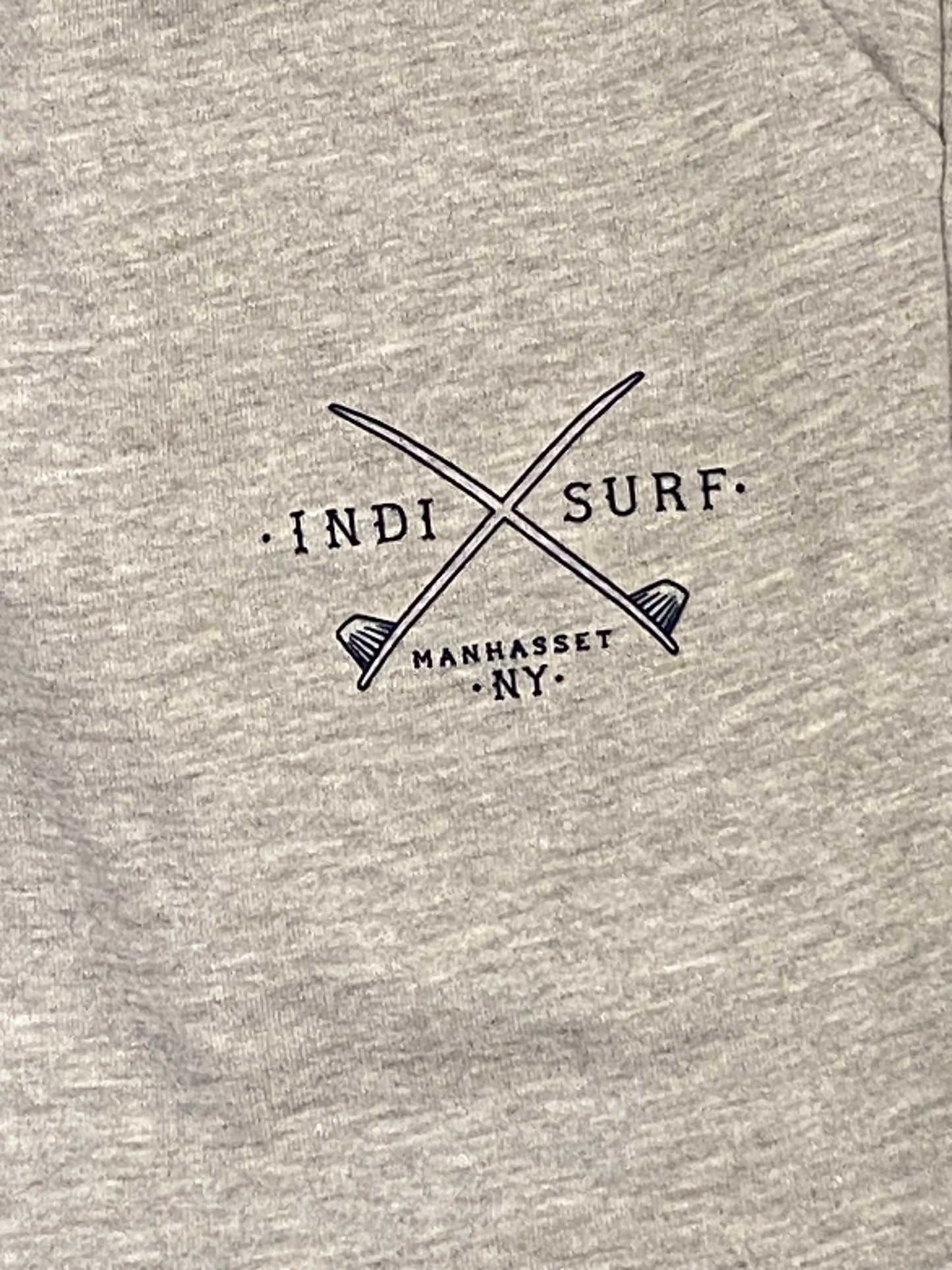 Indi Surf Men's Sweatpants Grey/Navy Logo