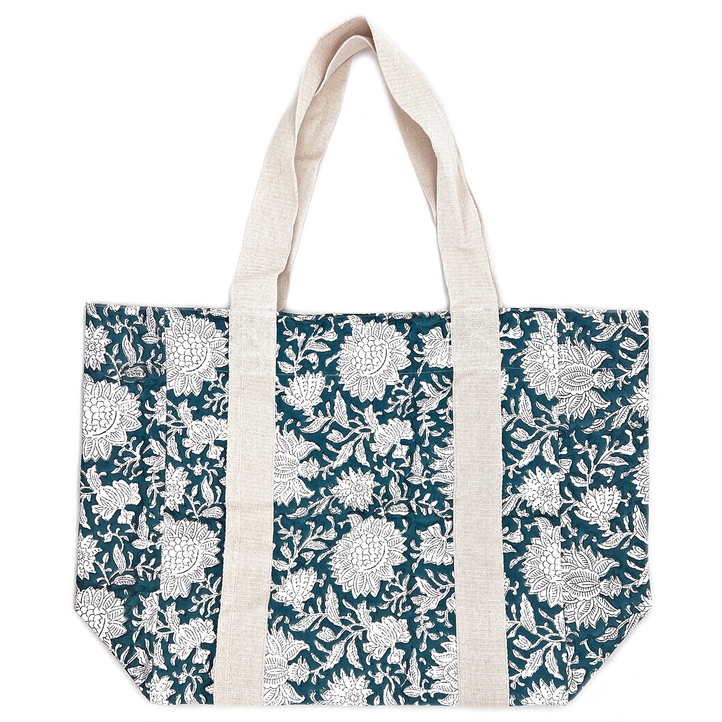 Anju Block Printed Canvas Bag