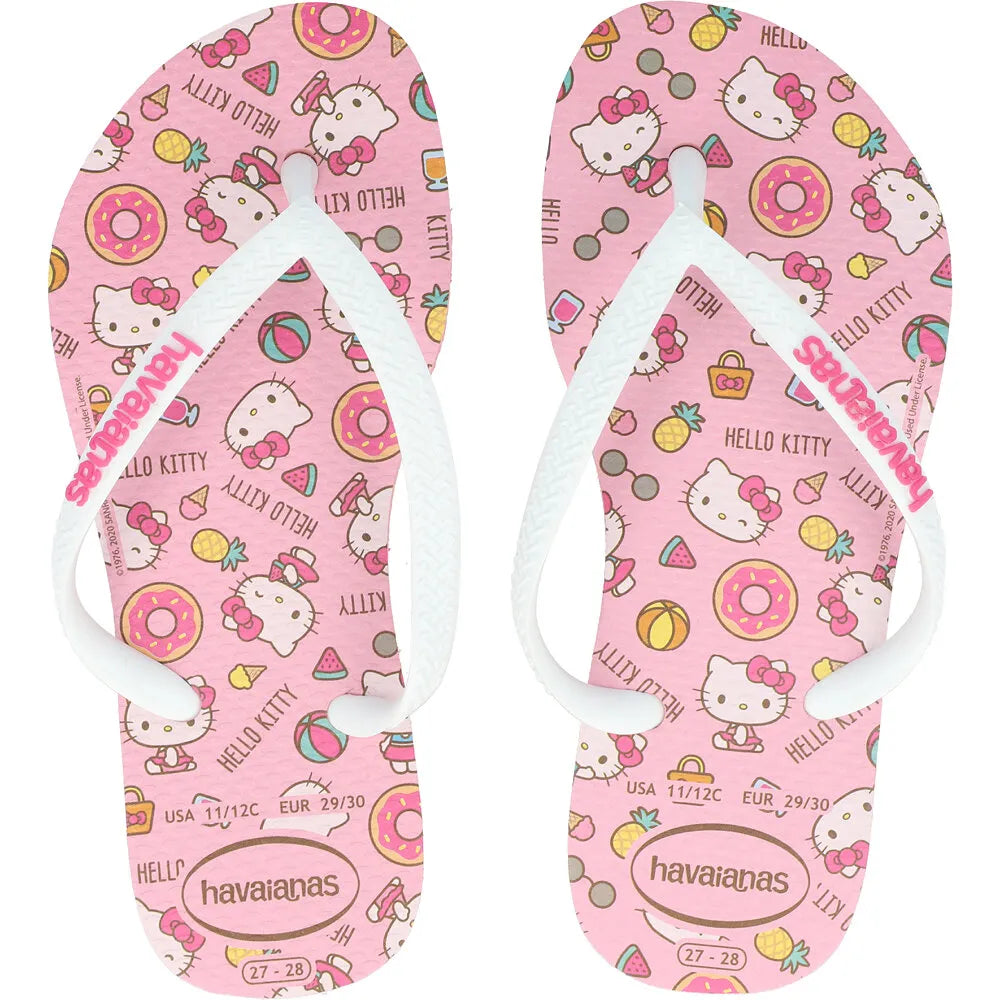 Sandales Havaianas Slim Hello Kitty pour fille