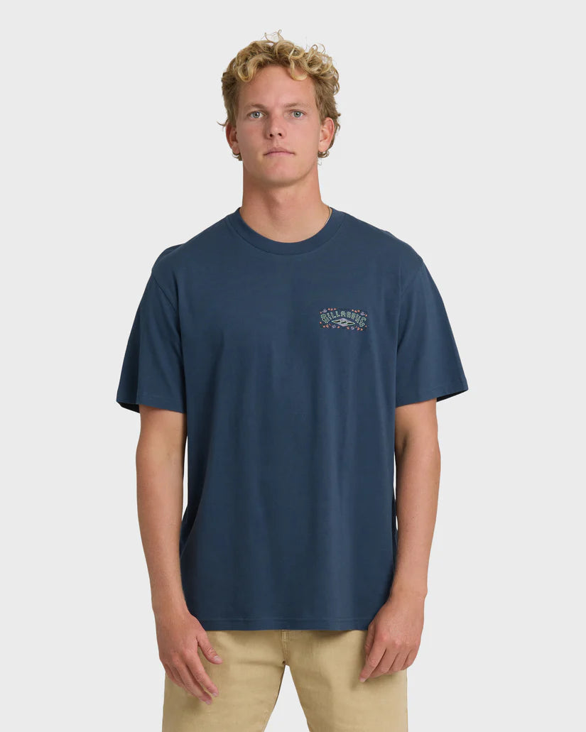 Billabong Men's Heritage Arch Premium Short Sleeve T-Shirt