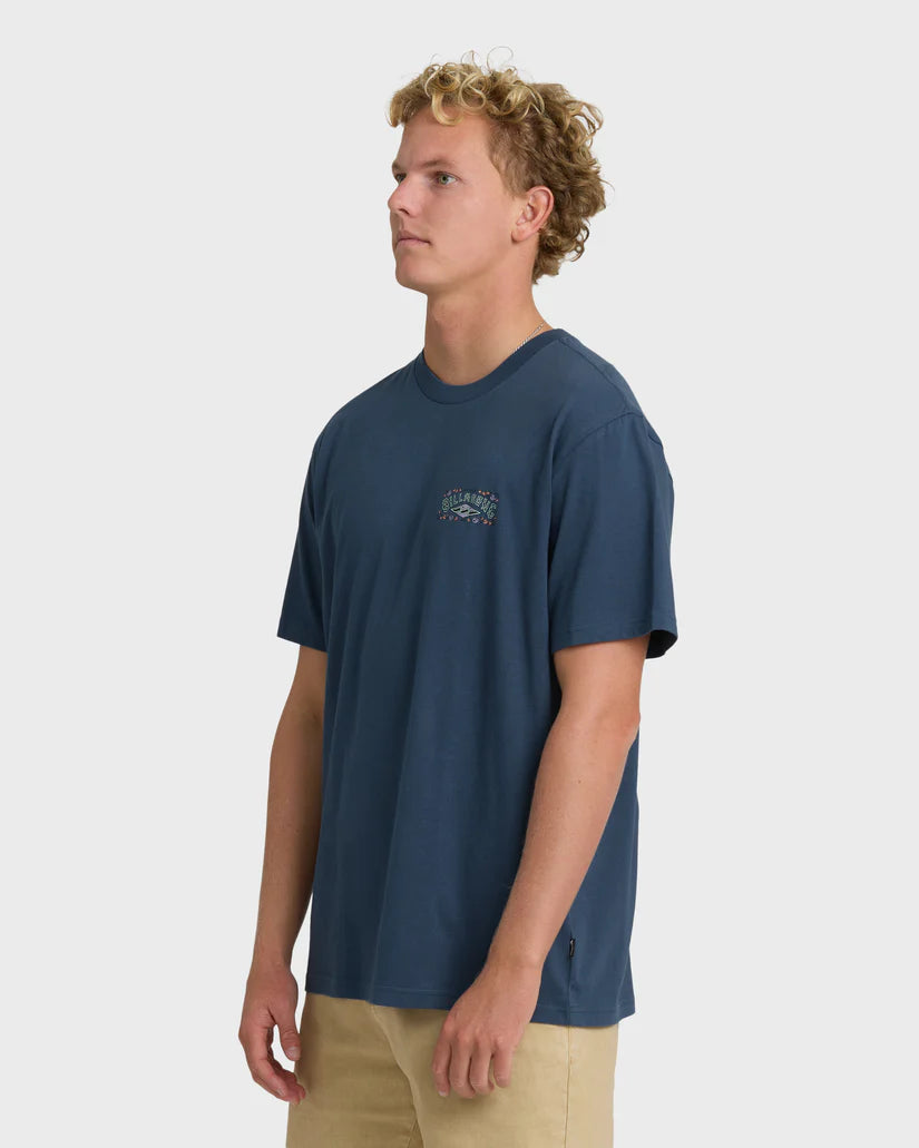 Billabong Men's Heritage Arch Premium Short Sleeve T-Shirt