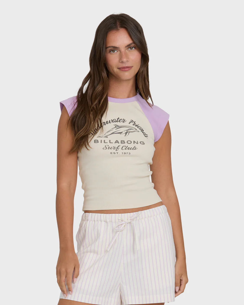 Horizon Women's Short Sleeve Raglan Knit T-Shirt