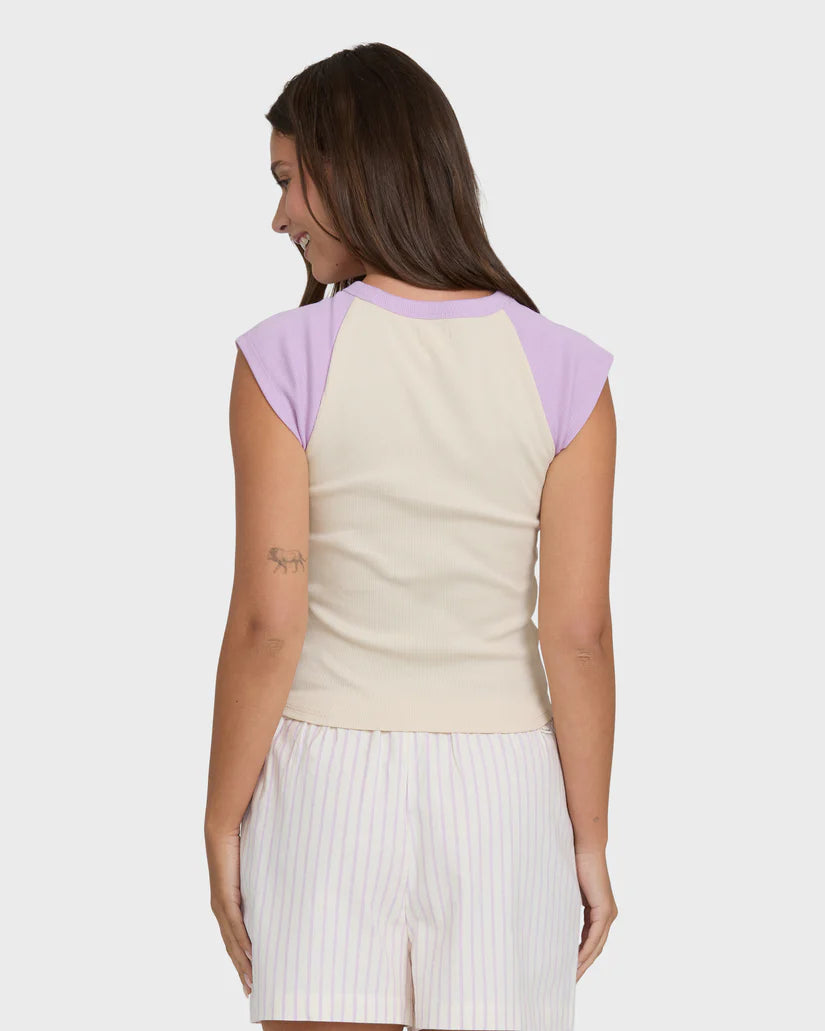 Horizon Women's Short Sleeve Raglan Knit T-Shirt