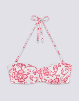 Sundek Women's Ioni - Bikini Top With Adjustable Straps Behind The Neck SK23 Print