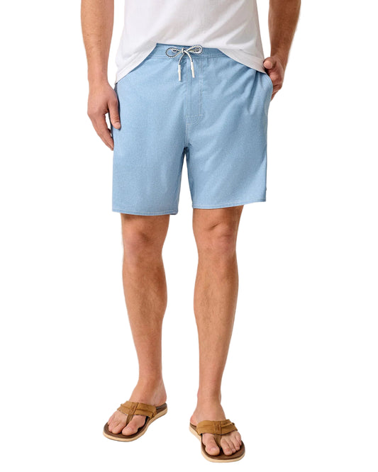 Johnnie-O Mens Ginn Half Elastic 7" Surf Shorts