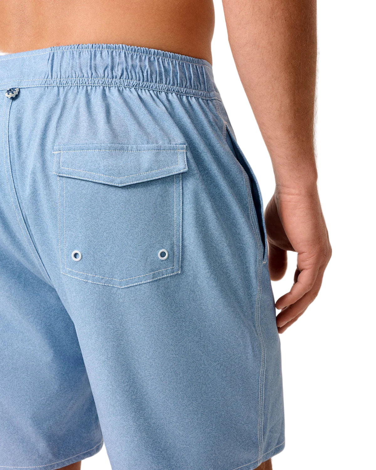 Johnnie-O Mens Ginn Half Elastic 7" Surf Shorts