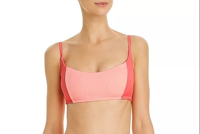 Peixoto Womens JoJo Ribbed Bikini Top