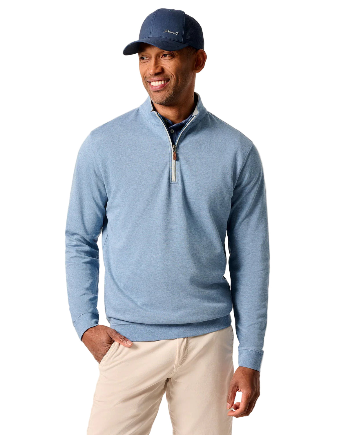 Johnnie-O Mens Sully 1/4 Zip Pullover Fleece