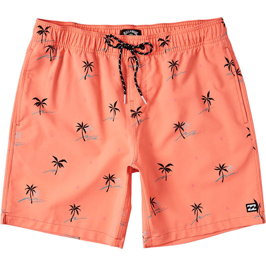 Billabong Kid's Sundays Layback Swim Trunks