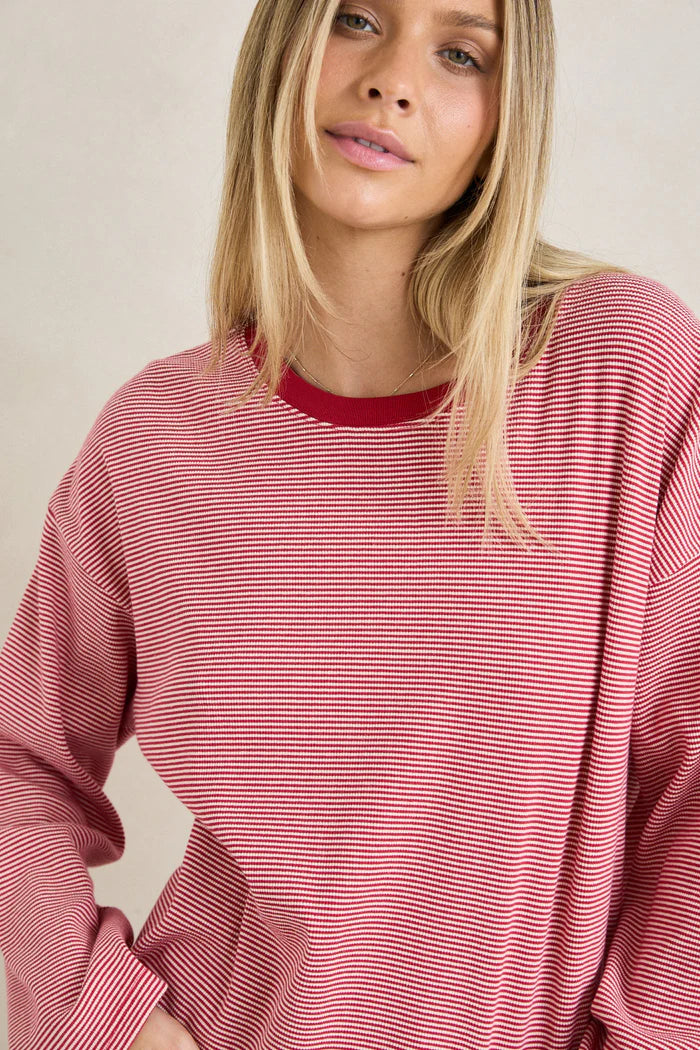 Rhythm Women's Lexi Stripe Long Sleeve Top